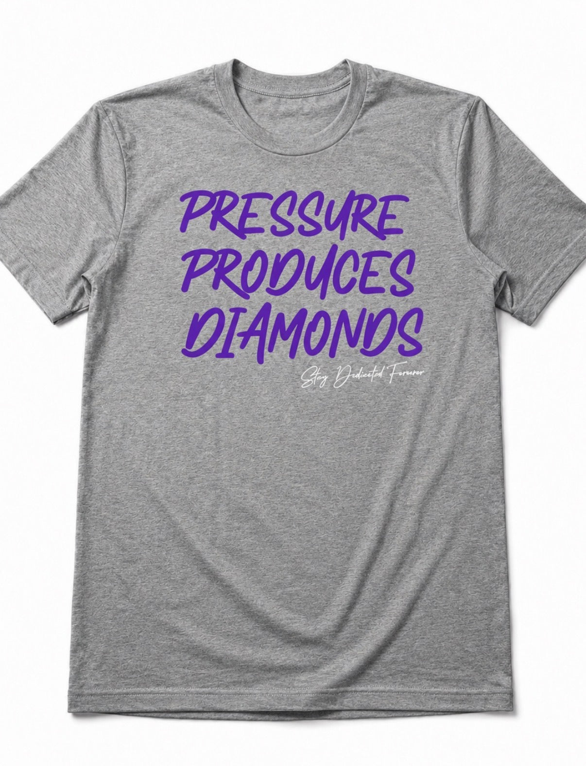 PRESSURE PRODUCES DIAMONDS LIGHTWEIGHT TEE